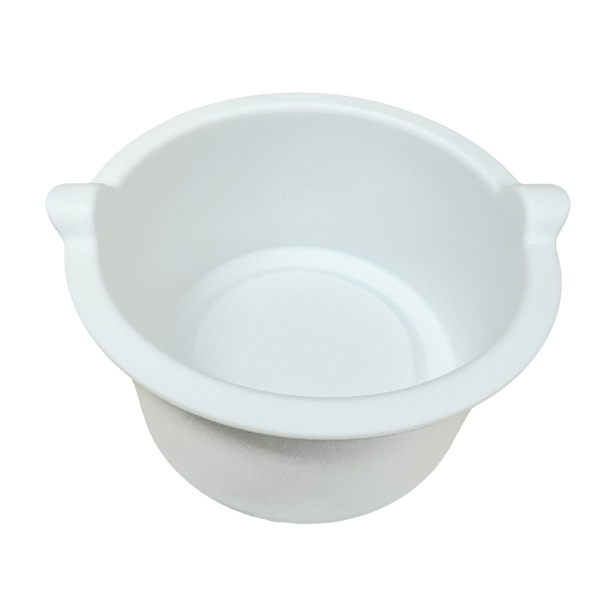 Silicone hard wax insert liner for melting hard wax beads to fit inside wax heater