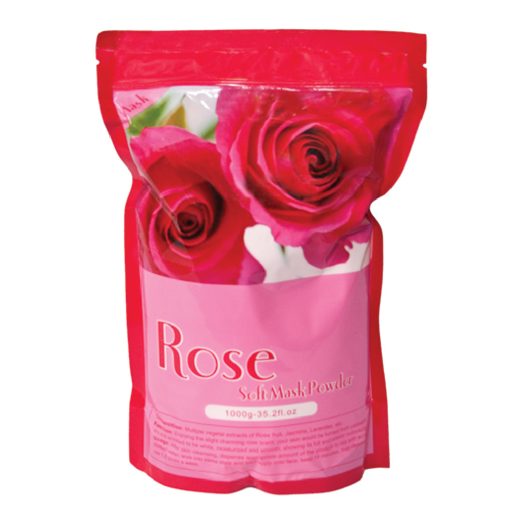 Soft Mask Powder Peel-Off Rose 1000g (2.2 lbs) | Professional Skincare