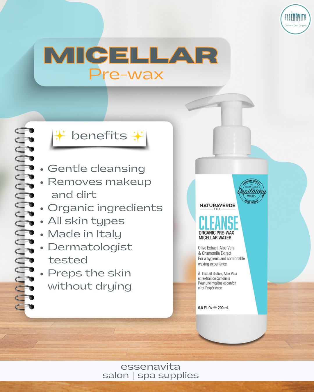 NaturaverdePro Cleanse Organic Micellar Water. | 6.8 oz