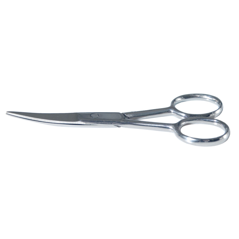 Multipurpose small scissors for eyebrow shaping and cuticle trimming