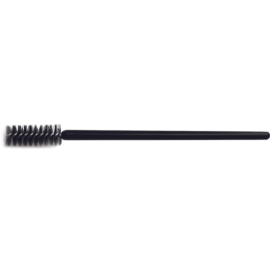 Disposable mascara wands black with straight cut bristles 50 per package