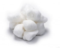 INTRINSICS TRIPLE SIZED ORGANIC COTTON BALLS IN A 100 COUNT RE-SEALABLE BAG