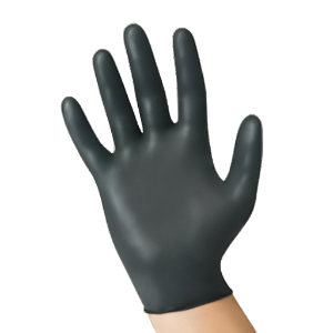 nitrile black gloves for esthetics, medical