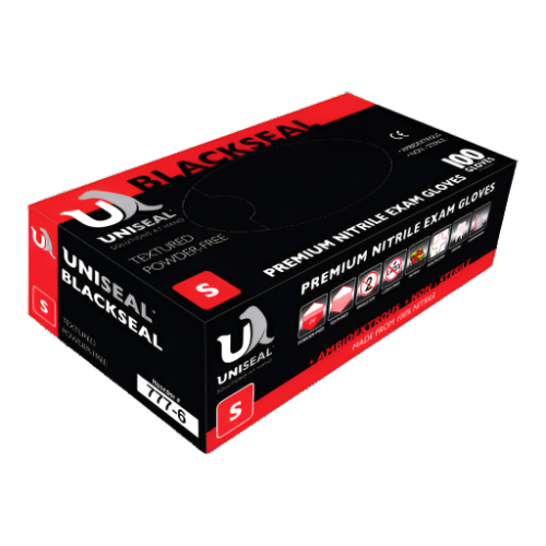 black nitrile gloves