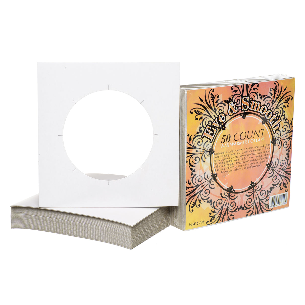 Waxing collars square shaped for waxing procedure 50 Count