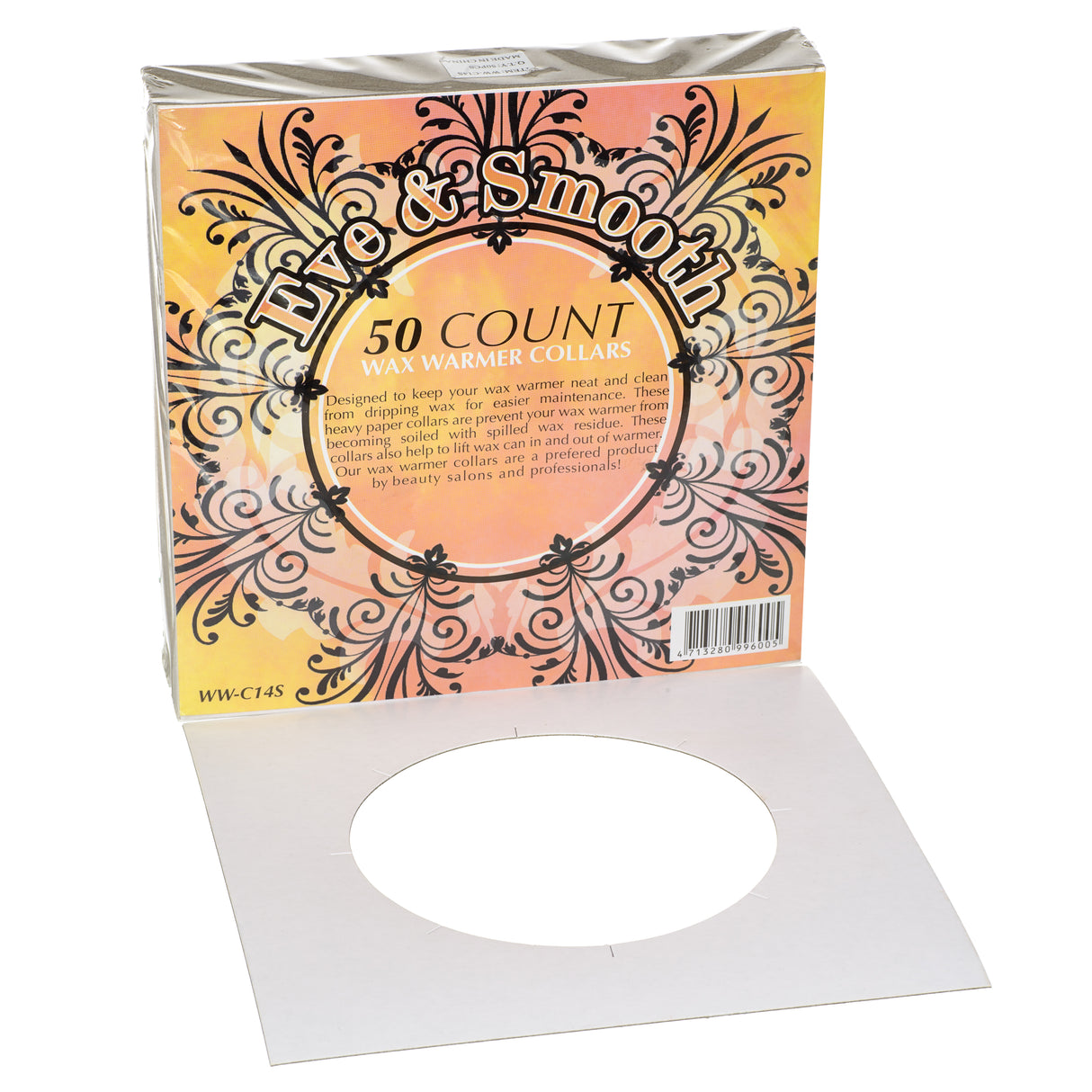 Waxing collars square shaped for waxing procedure 50 Count