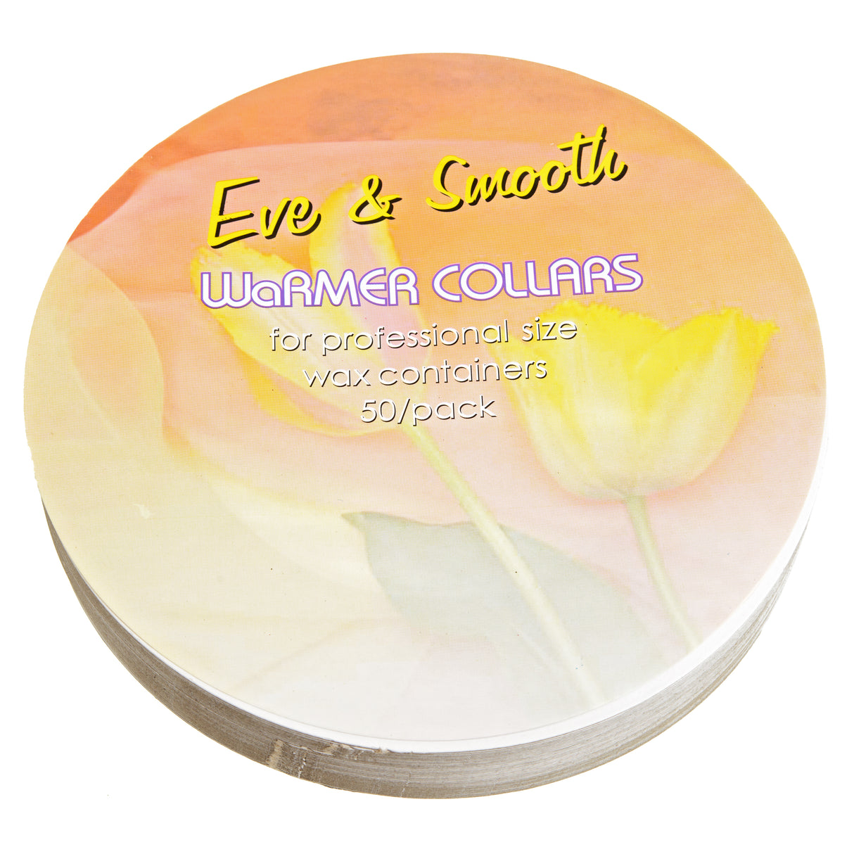 Round wax collars protection adjustable to fit various wax sizes 50 pack