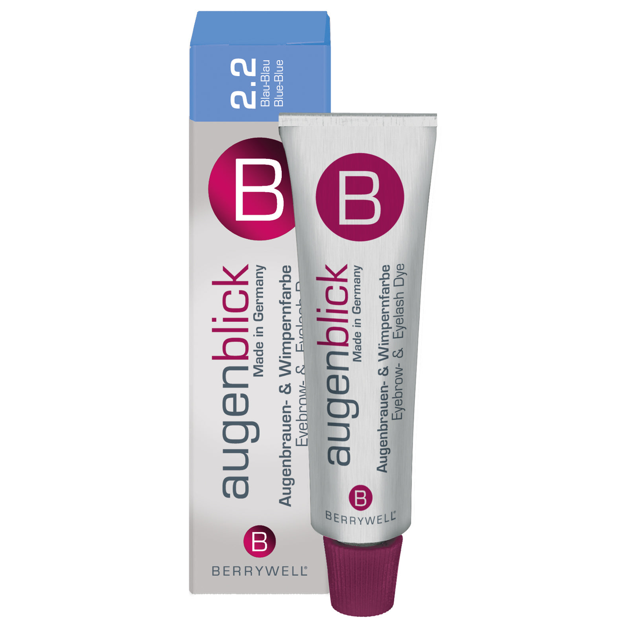 BERRYWELL Blue-Blue 2.2 Cream hair color tint 15ML