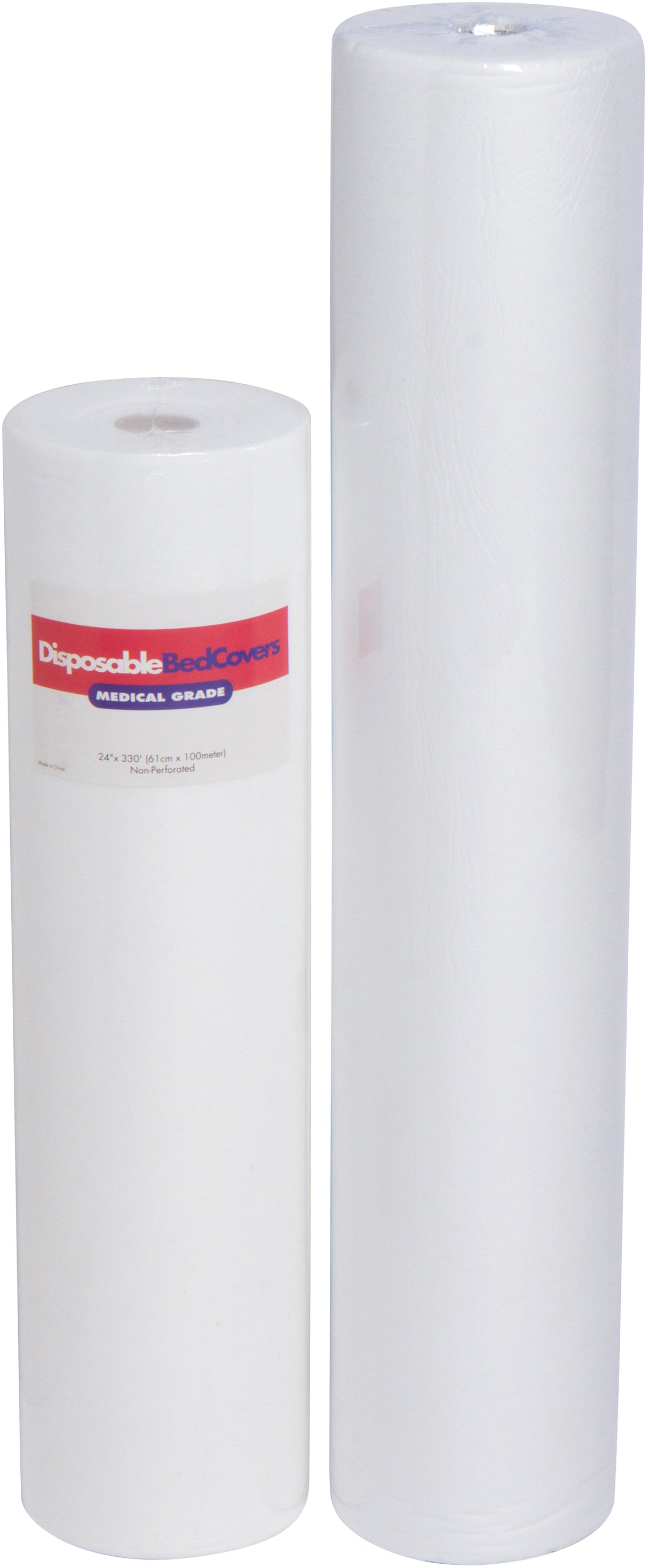 Disposable Non-Woven Bed Sheets Roll 24" x 330 ft. for Spa and Medical