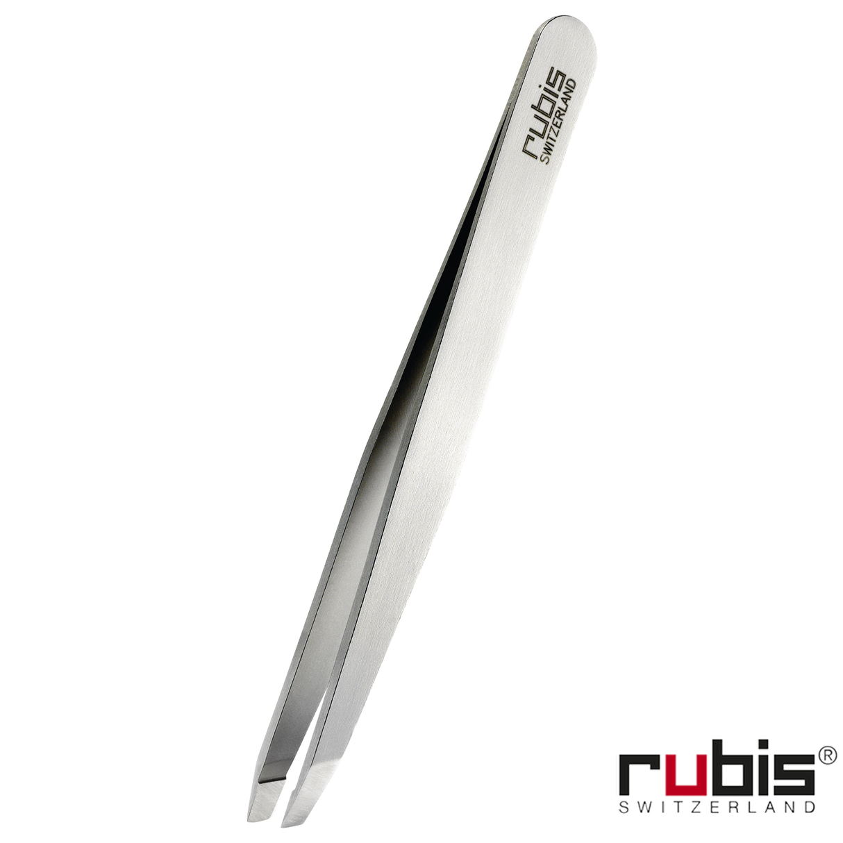Rubis Tweezers classic slanted chrome