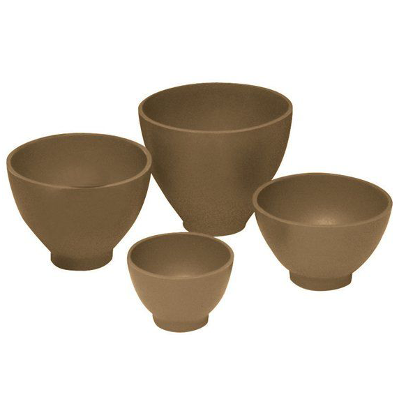 Ultronics Taupe Ultra Mixing bowls for skin care and spa product preparations and application