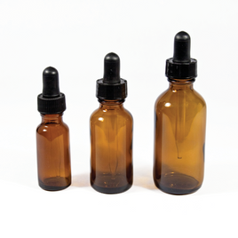 Bottles & Droppers (Glass) Aromatherapy(Empty)