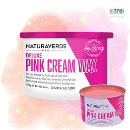 NaturaverdePro Deluxe Pink Cream Wax 14 oz