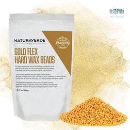 NaturaverdePro Gold Hard Wax Beads No Strip 35.27oz