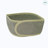 Microfiber Headband with Adjustable Wide Velcro – Soft, Secure Fit for Estheticians & Spa Use