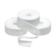 intrinsics cotton band 6 rolls 1.25 inch by 180 inch 100 percent cotton strips for salon spa nail and facial use