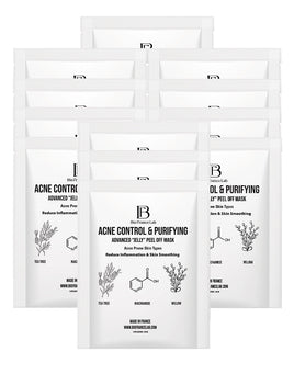BIO FRANCE LAB ACNE CONTROL PURIFYING Advanced jelly peel off mask (Oily to Acne) (12 appl)