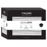 Fromm Softees Plush microfiber towels 6 pack box white towel inside 20x30 salon spa