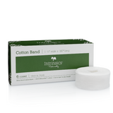 Cotton band rolls by intrinsics 6 count 1.25" x 180" long
