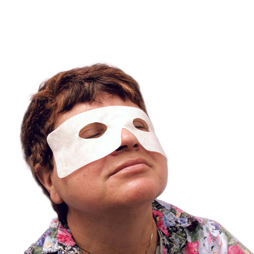 Non-woven eye and nose mask patch dry sheet mask precut 20 Count