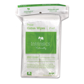 INTRINSICS 2X2 COTTON WIPES 4PLY 200 count