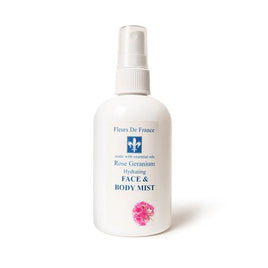 FLEURS DE FRANCE ROSE GERANIUM FACE & BODY MIST