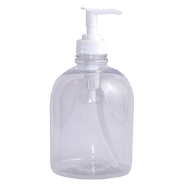16oz clear lotion dispenser bottle