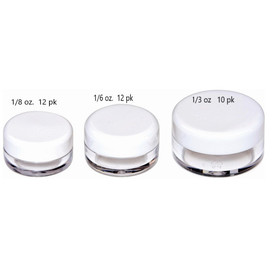 CLEAR SAMPLE JARS