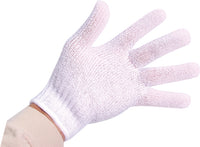 EXFOLIATING GLOVES (WHITE OR BLACK) 1 PAIR