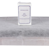 white non-woven bed sheets for massage and facial beds packed in 20  sheets per package