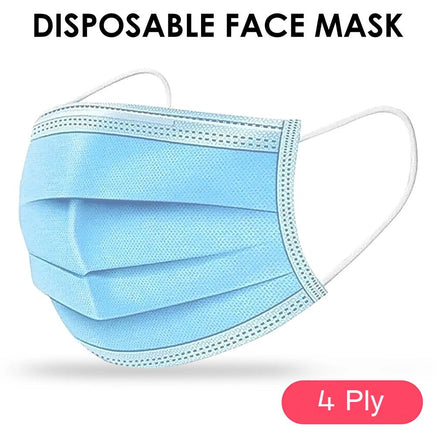 4 PLY BLUE SURGICAL MASK