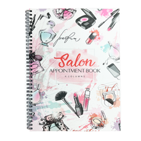 4 Column appointment book for salon and spas