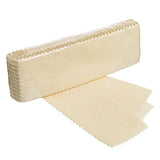 Natural cotton muslin epilating wax strips cloth precut 3"x9" 100 package