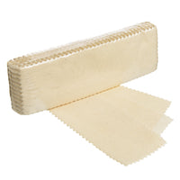 Natural cotton muslin wax strips cloth 100PK- 3X9"