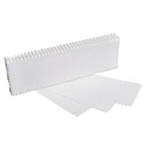 Firm bleached cotton Muslin epilating pre-cut waxing strips 100 pack- 3X9"