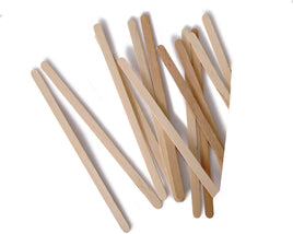 Face and eyebrow wax wooden applicators 100 pack 5.5"x 5/16"
