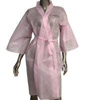 Disposable client kimono white (10 pack)