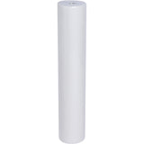 extra wide non-woven bed cover roll perforated 32" wide white