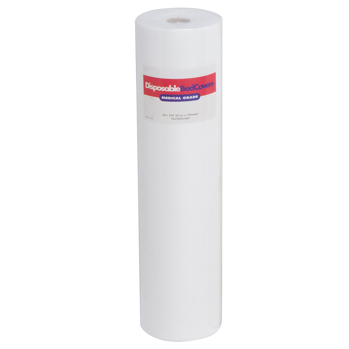 Disposable non-woven bed cover roll bed sheets 24" wide perforated for facial and massage treatments
