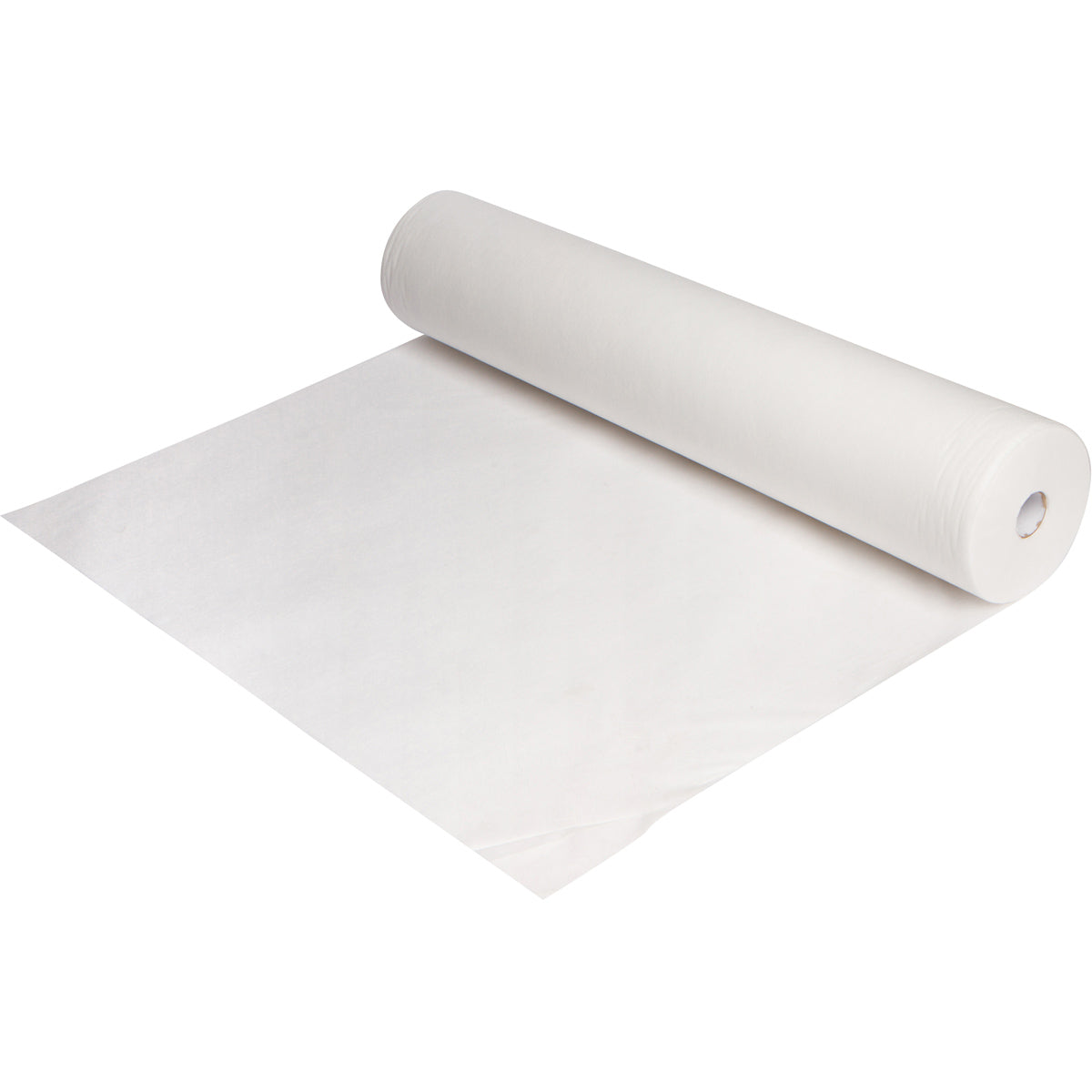 extra wide non-woven bed cover roll perforated 32" wide white
