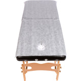 extra wide non-woven bed cover roll perforated 32" wide white
