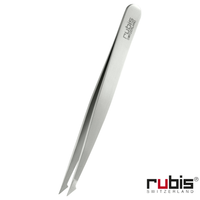 RUBIS POINT/SLANTED TWEEZER