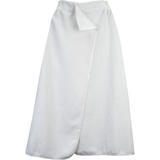 Soft microfiber spa wrap for esthetician treatments