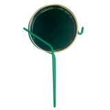 Wax can holder with scraper for hair removal wax cans